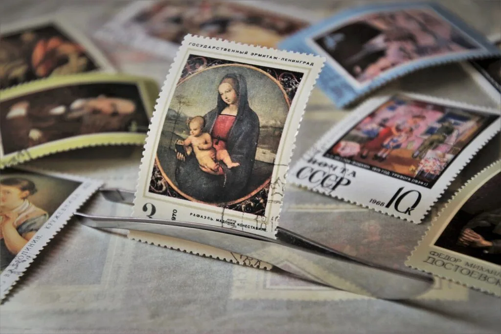 Briefmarke sammeln Madonna