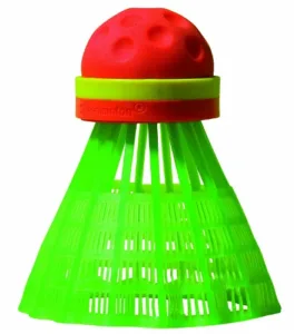 Grüner Speedminton-Ball